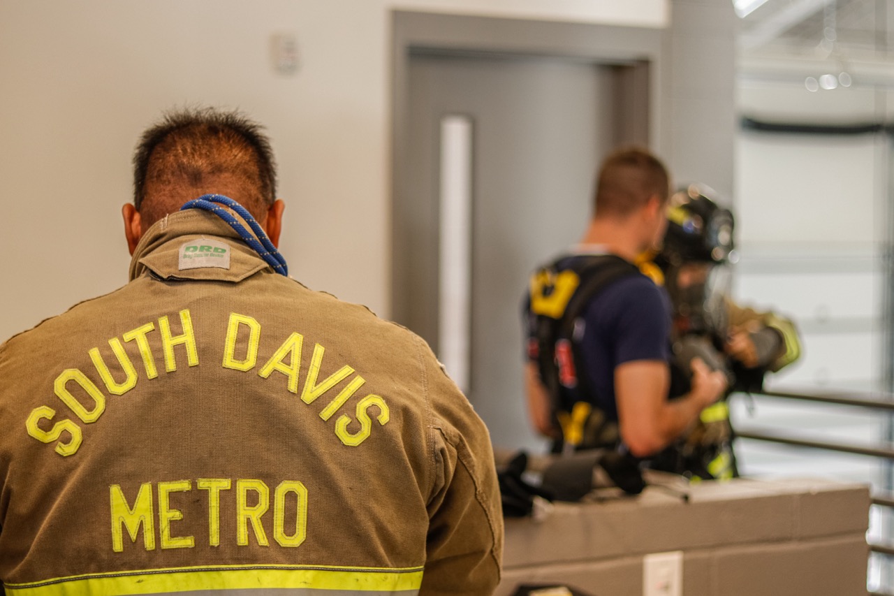 Firefighters training for Bail outs